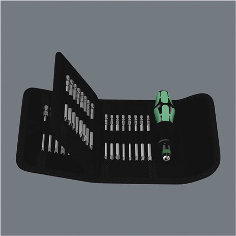 WERA Kraftform Kompakt 62 cust. pieghevole con inserti da 89