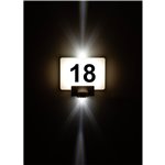 REV Link2Home LED lampada numero civico 10W bianco
