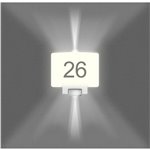 REV Link2Home LED lampada numero civico 10W bianco