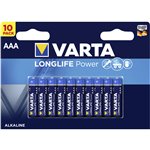 1x10 Varta High Energy Micro AAA LR 03