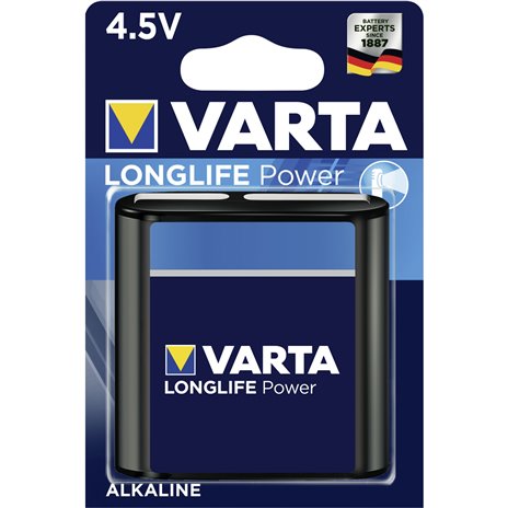 1 Varta High Energy 3 LR 12 4,5V-Block