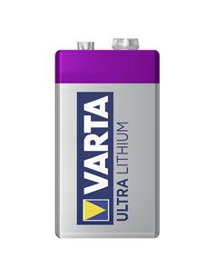 1 Varta Lithium 9V-Block 6 LR 61 2