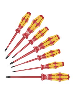 WERA 160 iSS/7 Kraftform Plus Serie 100 Set di cacciaviti