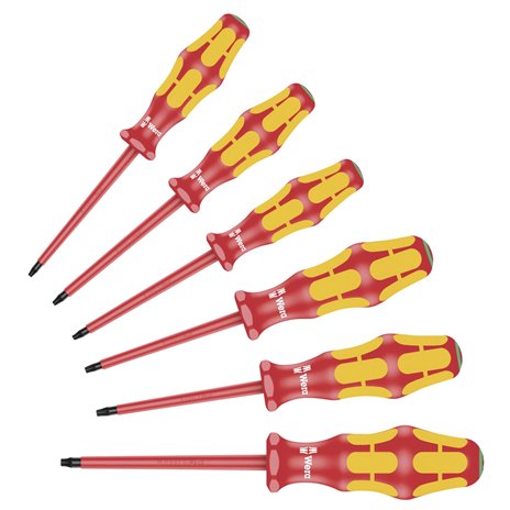 WERA 167 i/6 Kraftform Plus Serie 100 Set di cacciaviti