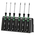 WERA 2067/6 ass. cacciav. TORX BO per l'elettronica con supp