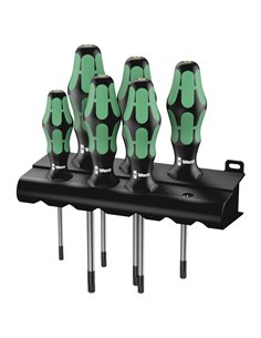 WERA 367/6 TORX HF Kraftform Plus Set di cacciaviti