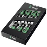 WERA 395 HO/7 SM  set giravite- chiave a bussola