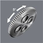 WERA 8000 A Zyklop cricchetto Speed attacco da 1/4