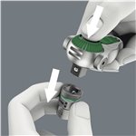 WERA 8000 A Zyklop cricchetto Speed attacco da 1/4