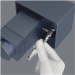 WERA 8001 A Zyklop Mini 1 cricchetto per inserti