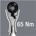 WERA 8001 A Zyklop Mini 1 cricchetto per inserti