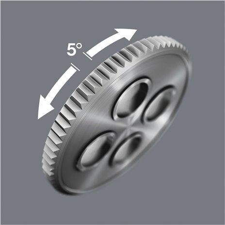 WERA 8100 SA 2 Kit cricchetto Zyklop Speed attacco da 1/4