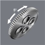 WERA 8100 SA/SC 2 Zyklop Speed kit con cricchetto