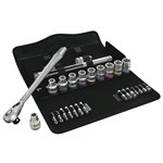 WERA 8100 SC 8 Set con cricchetto Zyklop Metal