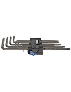 WERA 967/9 TX XL HF 1 Assortimento di chiavi a L