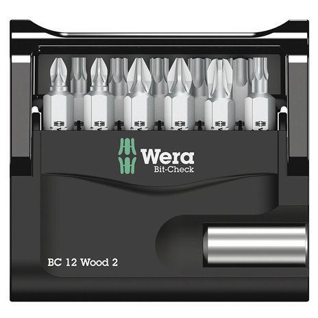 WERA Bit-Check 12 Wood 2