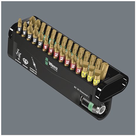 WERA Bit-Check 30 Diamond 1