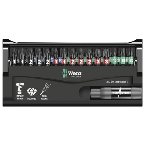 WERA Bit-Check 30 Impaktor 1