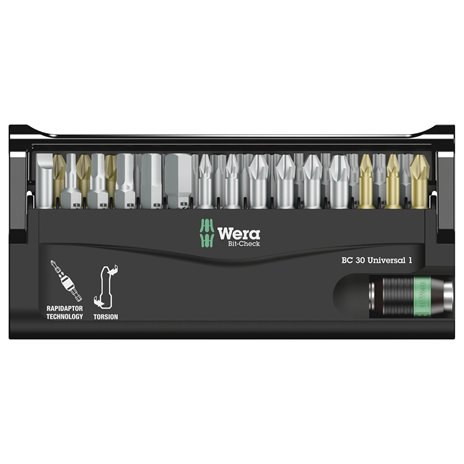 WERA Bit-Check 30 universale 1