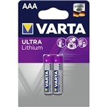 1x2 Varta Lithium Micro AAA LR 03
