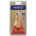 Opinel Taschenmesser No. 07 lama carbone con manico in legno