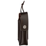 Opinel coltellino No. 08 in scat. legno custodia pelle sint.