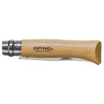 Opinel coltellino No. 08 incl. custodia con lama inox
