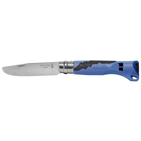 Opinel Outdoor Junior No. 07 coltellino con fischietto blu