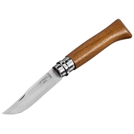 Opinel coltellino No. 08 manico in legno noce