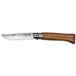 Opinel coltellino No. 08 manico in legno noce