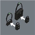 WERA Kraftform 2go 100 Set di cacciaviti Kraftform Pl