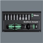 WERA Kraftform compact 10 Bits-Sortiment