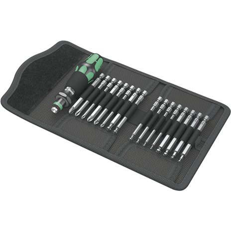 WERA Kraftform Kompakt 60 KK astuccio con inserti da 89 mm