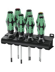 WERA 367/6 TORX BO Kraftform Set di cacciaviti con supporto