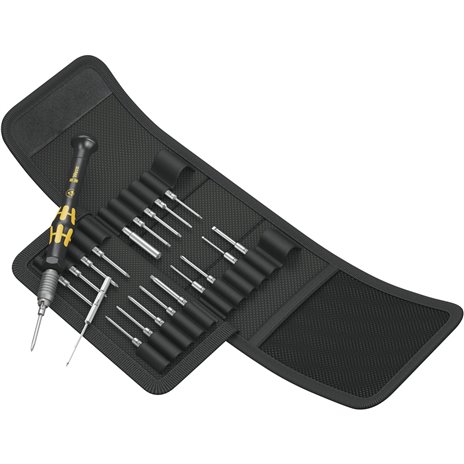 WERA Kraftform compact Micro 21 ESD 1 astuccio pieghevole