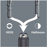 WERA Kraftform compact Micro 21 ESD 1 astuccio pieghevole