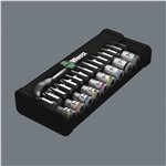 WERA 8100 SA 7 kit con cricch. Zyklop Metal con pass. quadro