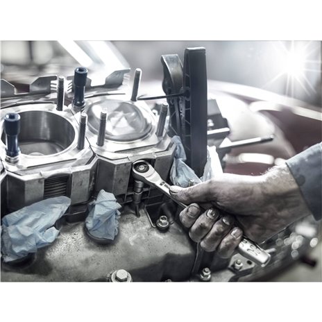 WERA 8100 SC 7 kit con cricch. Zyklop Metal con pass.quadro