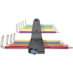 WERA 3967/9 TX SXL Multicol. HF Stainless 1 ass. chiavi a L