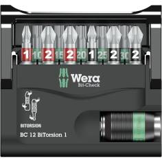 WERA Bit-Check 12 BiTorsion 1 assortimento inserti 2