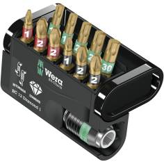 WERA Bit-Check 12 Diamond 1 assortimento inserti