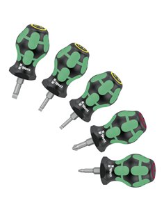 WERA Stubby kit 1 Set di cacciaviti
