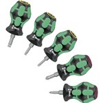 WERA Stubby kit 1 Set di cacciaviti