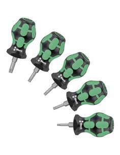 WERA Stubby kit TX 1 Set di cacciaviti