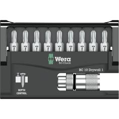 WERA Bit-Check 10 Drywall 1 assortimento di punte 2