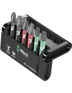 WERA Bit-Check 6 Impaktor 1 set assortimento inserti