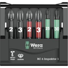 WERA Bit-Check 6 Impaktor 1 set assortimento inserti 2