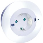 REV luce notturna LED con presa cambio colore e sensore crep