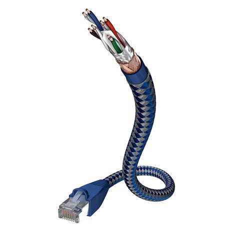 in-akustik Premium CAT6 cavo patch RJ45 1M