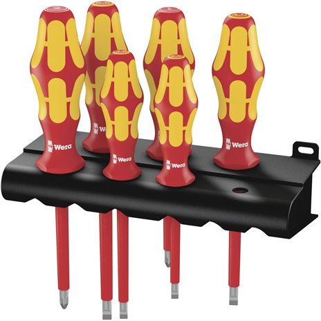 Wera 160 i/6 set giravite Kraftform Plus Serie 100 + supp.